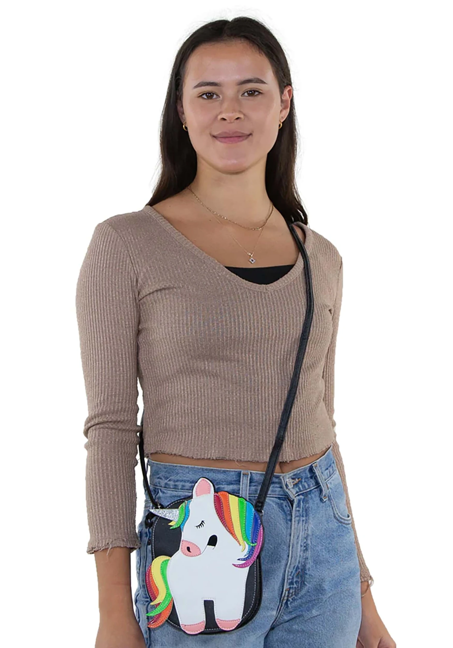 Comeco Women's Rainbow Unicorn Costume Purse 6 Comeco Women's Rainbow Unicorn Costume Purse - Image 6