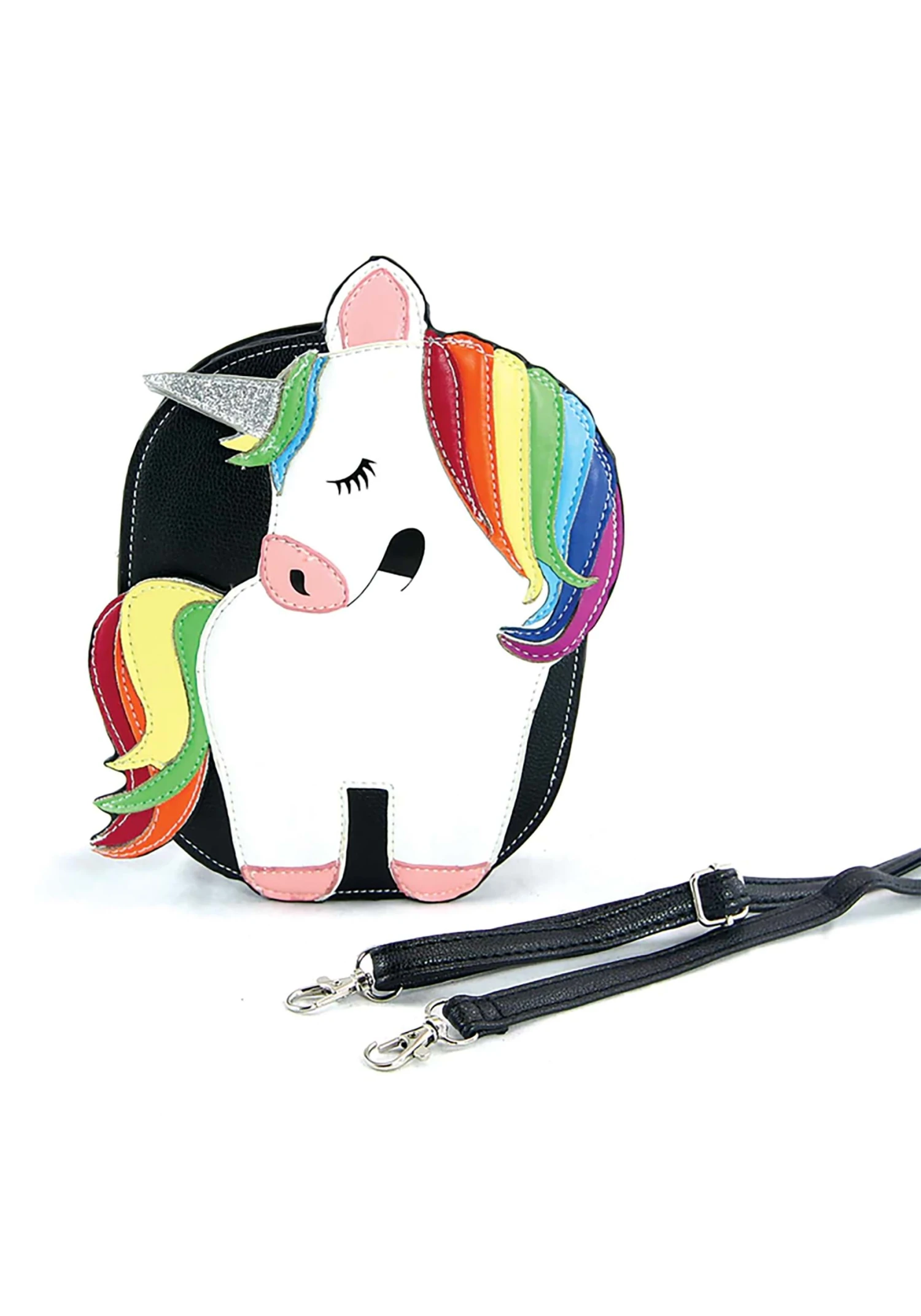 Comeco Women's Rainbow Unicorn Costume Purse 1 Comeco Women's Rainbow Unicorn Costume Purse