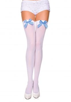 Music Legs Women's Sexy Kansas Girl Thigh High Stockings