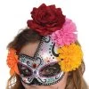 Amscan Womens Sugar Skull Mask