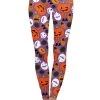 DM Merchandising Two Left Feet Attack Of The Pumpkins Women's Leggings