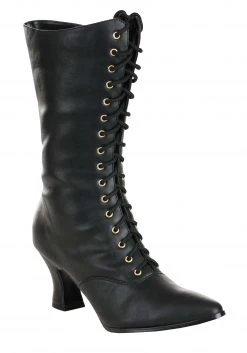 Dongguan Pei Feng Shoes Co., Ltd. Women's Victorian Heeled Boots