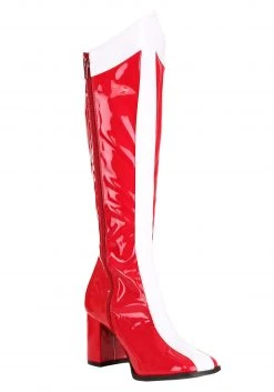 Elope Wonderful Woman Costume Boots For Women -Cheap Halloween Store womens wonderful woman costume boots alt 2