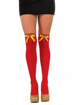 Rubies Costume Co. Inc Wonder Woman Thigh High Stockings