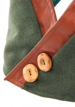 Elope Woodland Elf Plush Costume Hood -Cheap Halloween Store woodland elf plush hood alt 4