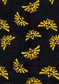 Bioworld Merchandising / Independent Sales Triforce Legend Of Zelda Bandana -Cheap Halloween Store zelda bandana alt 3