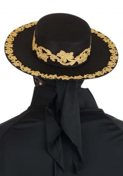 Yao Hats Zorro Hat Accessory -Cheap Halloween Store zorro hat accessory alt 2